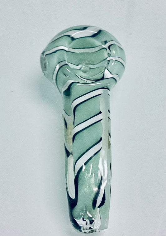 Jade Swirl Hand Pipe