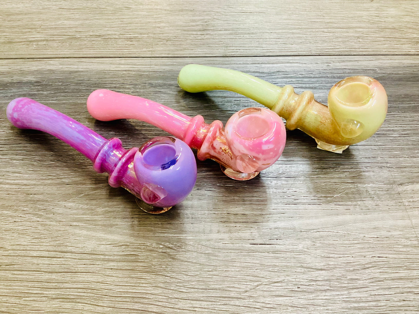 Glass Sherlock Hand Pipes