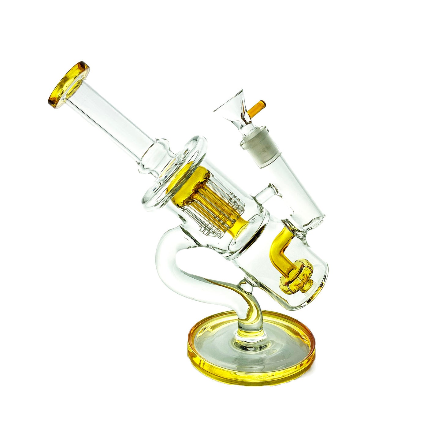 Microscope Dual-Perc Water Pipe