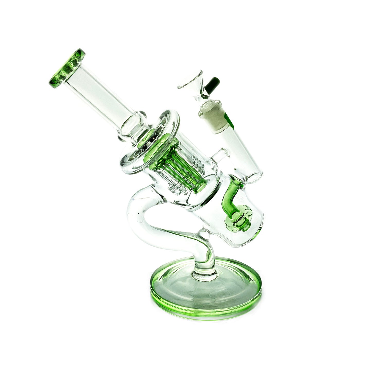 Microscope Dual-Perc Water Pipe