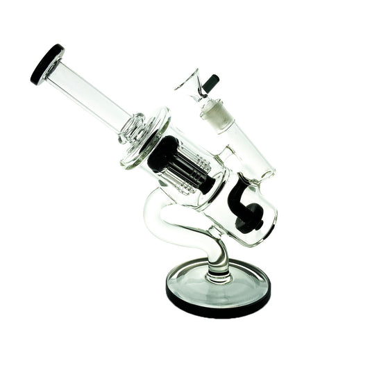 Microscope Dual-Perc Water Pipe